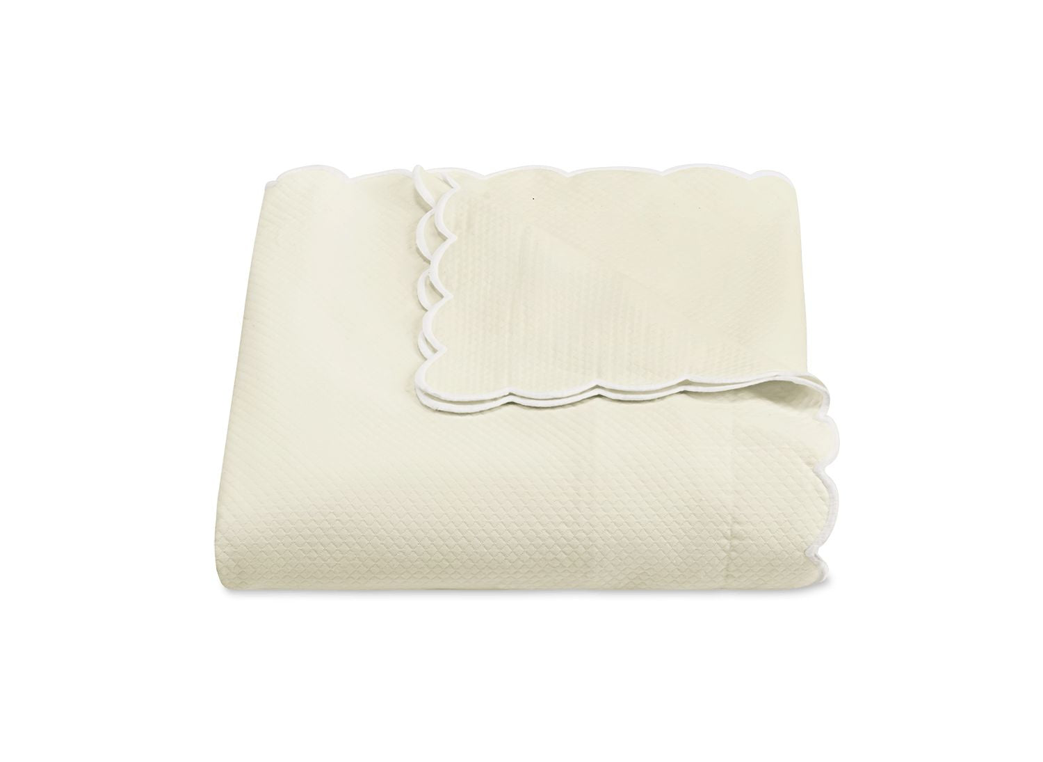 Diamond Pique Duvet Cover