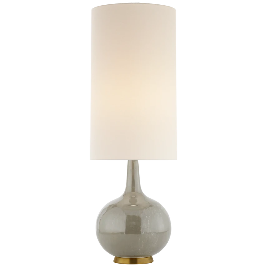 Hunlen Cordless Table Lamp with Linen Shade