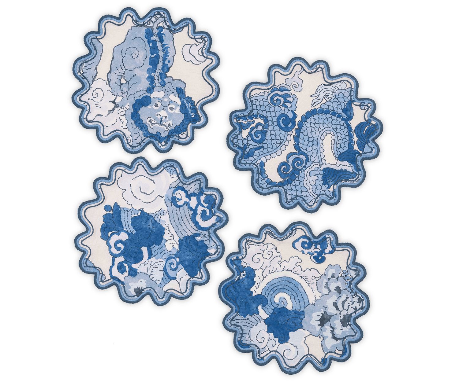 Magic Mountain Cocktail Napkin - set of 4