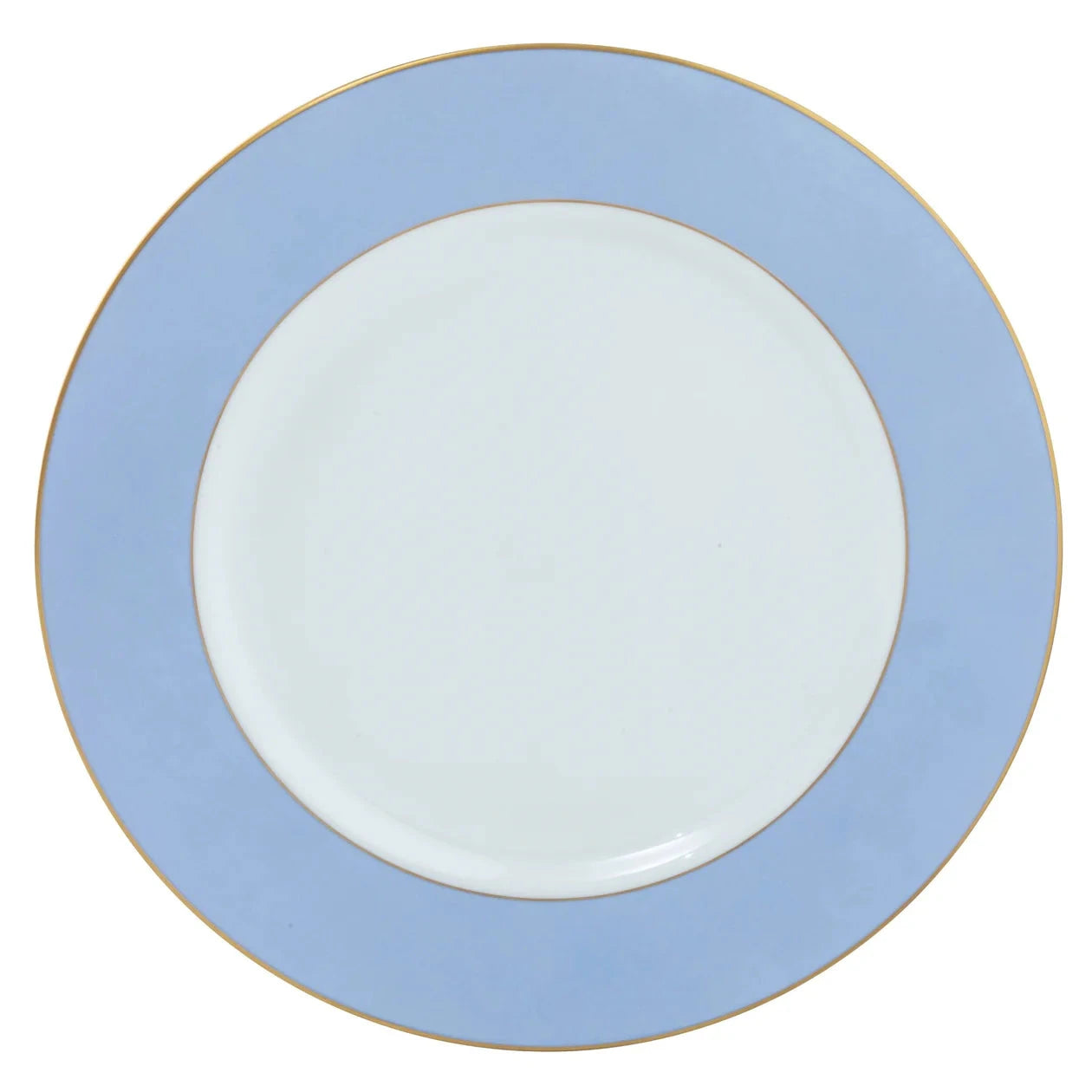 Salad/Dessert Plate in Ultra-White with Signature Gold Monogram