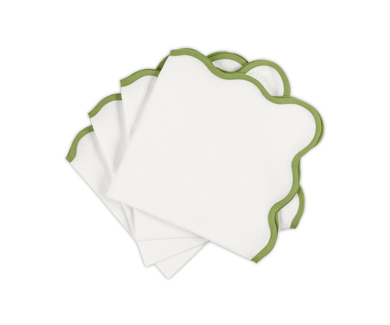 Scallop Edge Napkin - set of 4