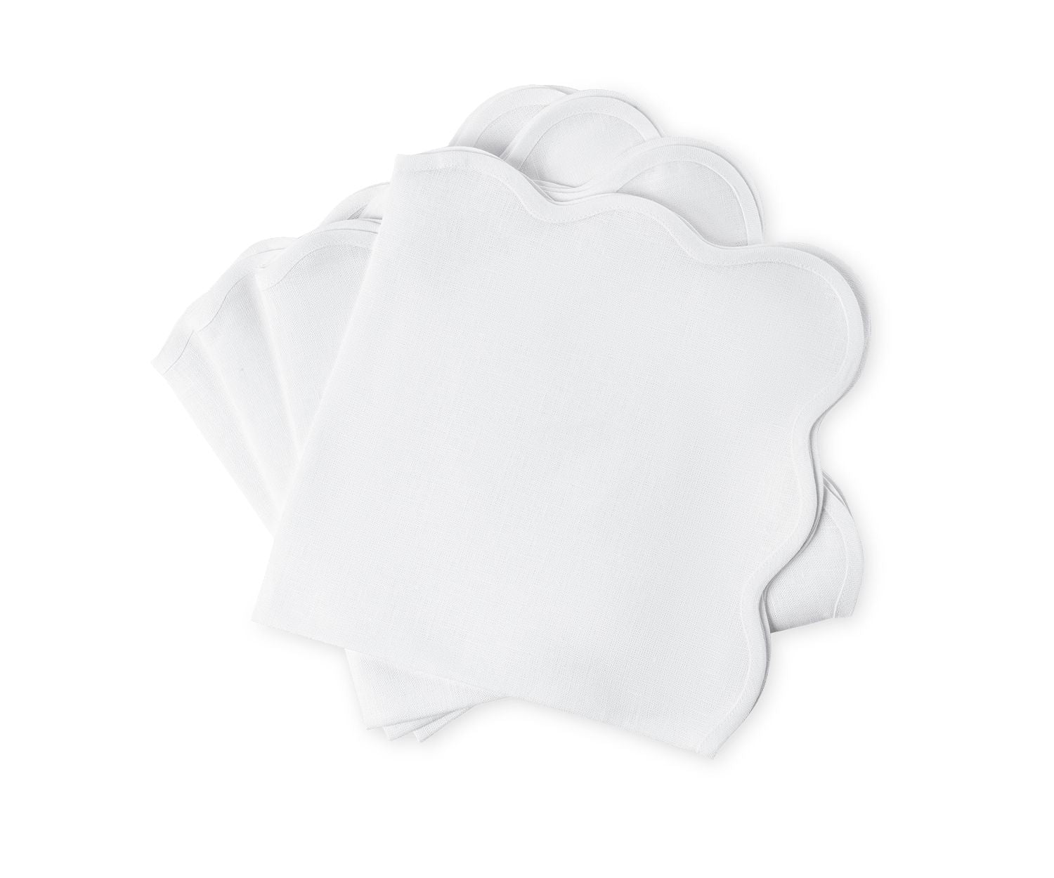 Scallop Edge Napkin - set of 4
