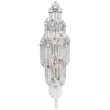 Adele Small Sconce in Polished Nickel with Clear Acrylic - Salisbury & Manus