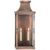 Bedford Wide Tall 3/4 Lantern in Natural Copper - Salisbury & Manus
