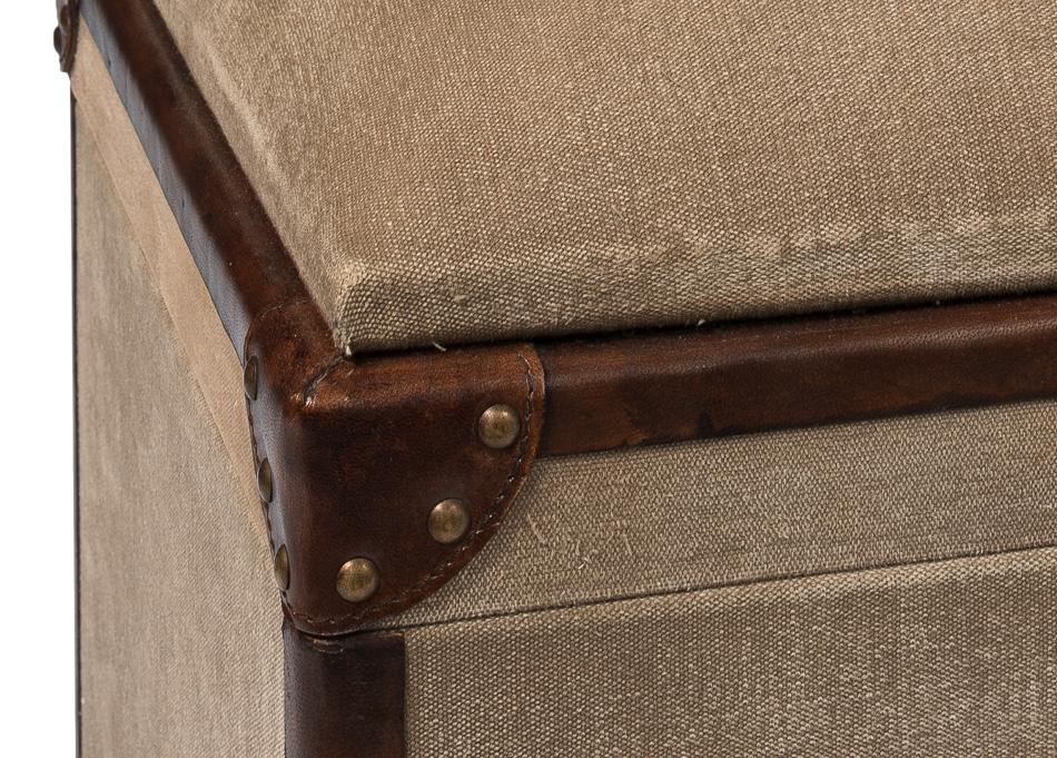 Canvas Trunk Bench - Salisbury & Manus