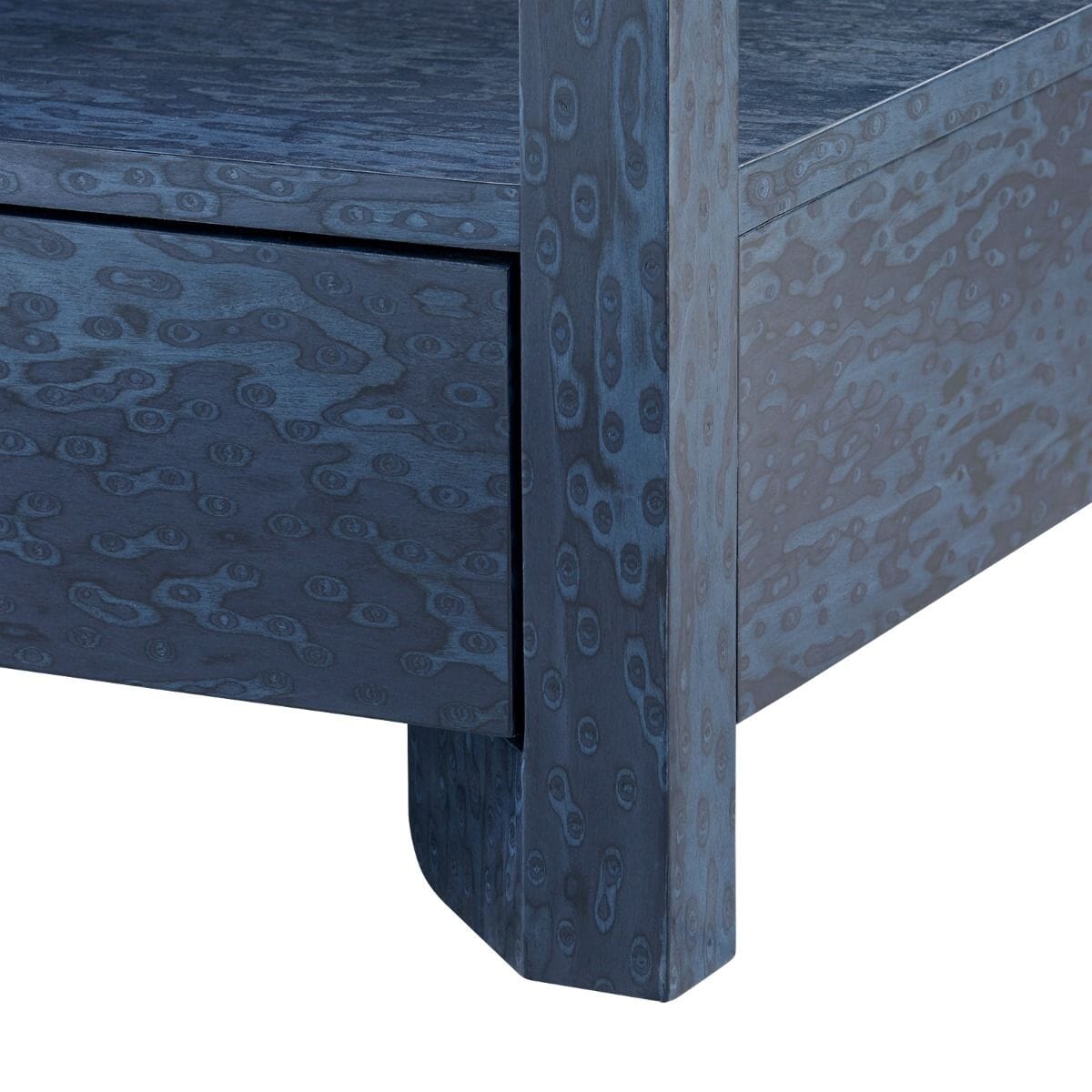 COMO 1-DRAWER SIDE TABLE, DEEP NAVY