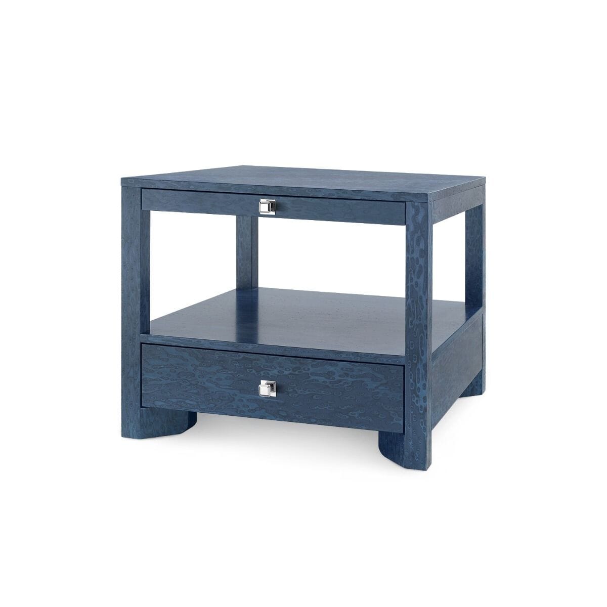 COMO 1-DRAWER SIDE TABLE, DEEP NAVY