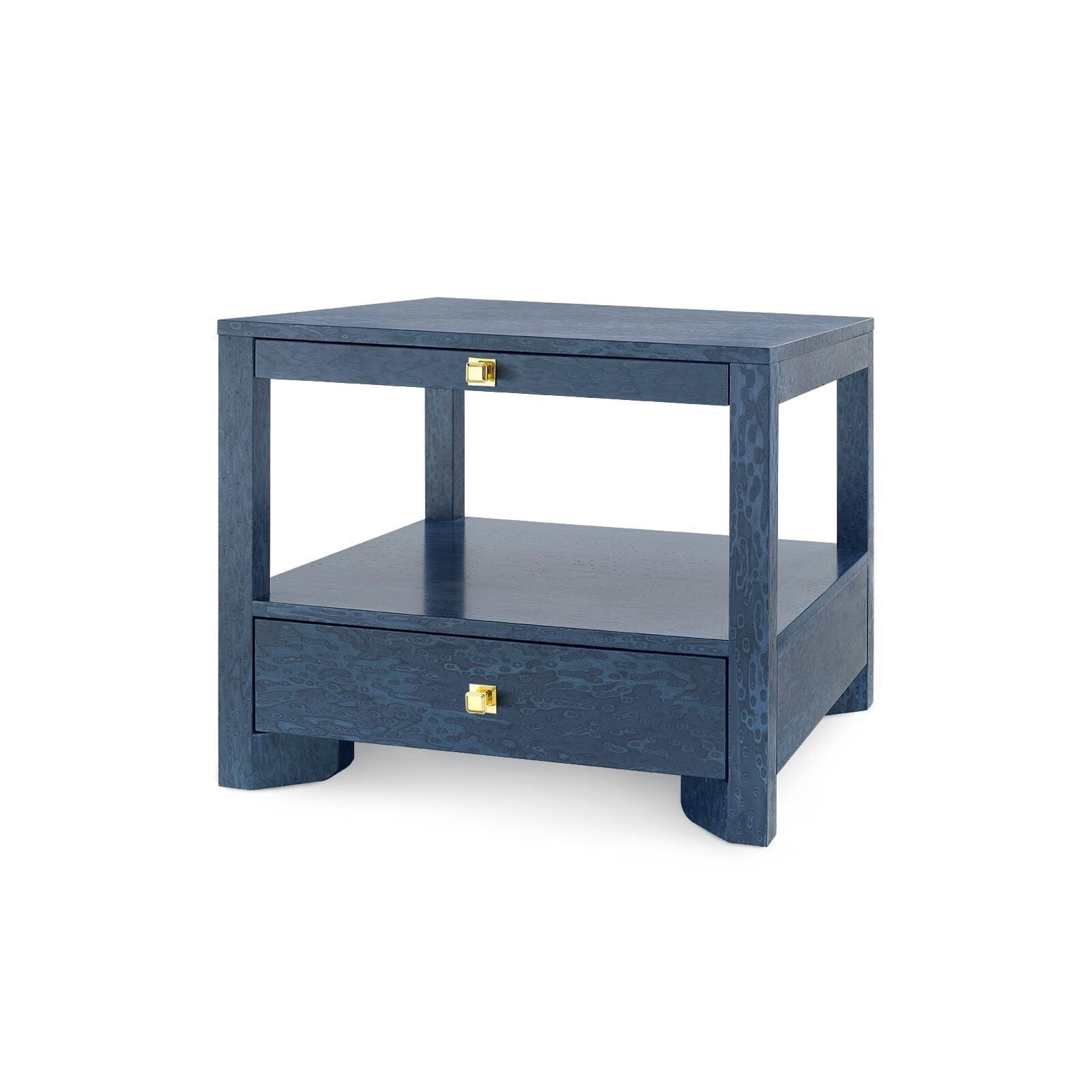 COMO 1-DRAWER SIDE TABLE, DEEP NAVY