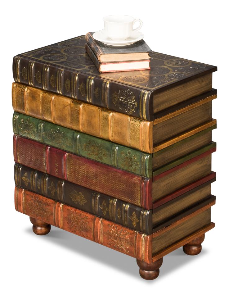 Florentine Books Chairside Chest - Salisbury & Manus