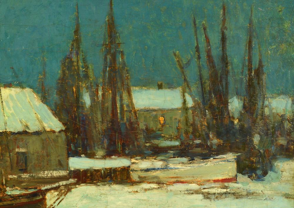 Original Oil on Canvas, Artist Paul Bernard King (1867-1947) - Salisbury & Manus