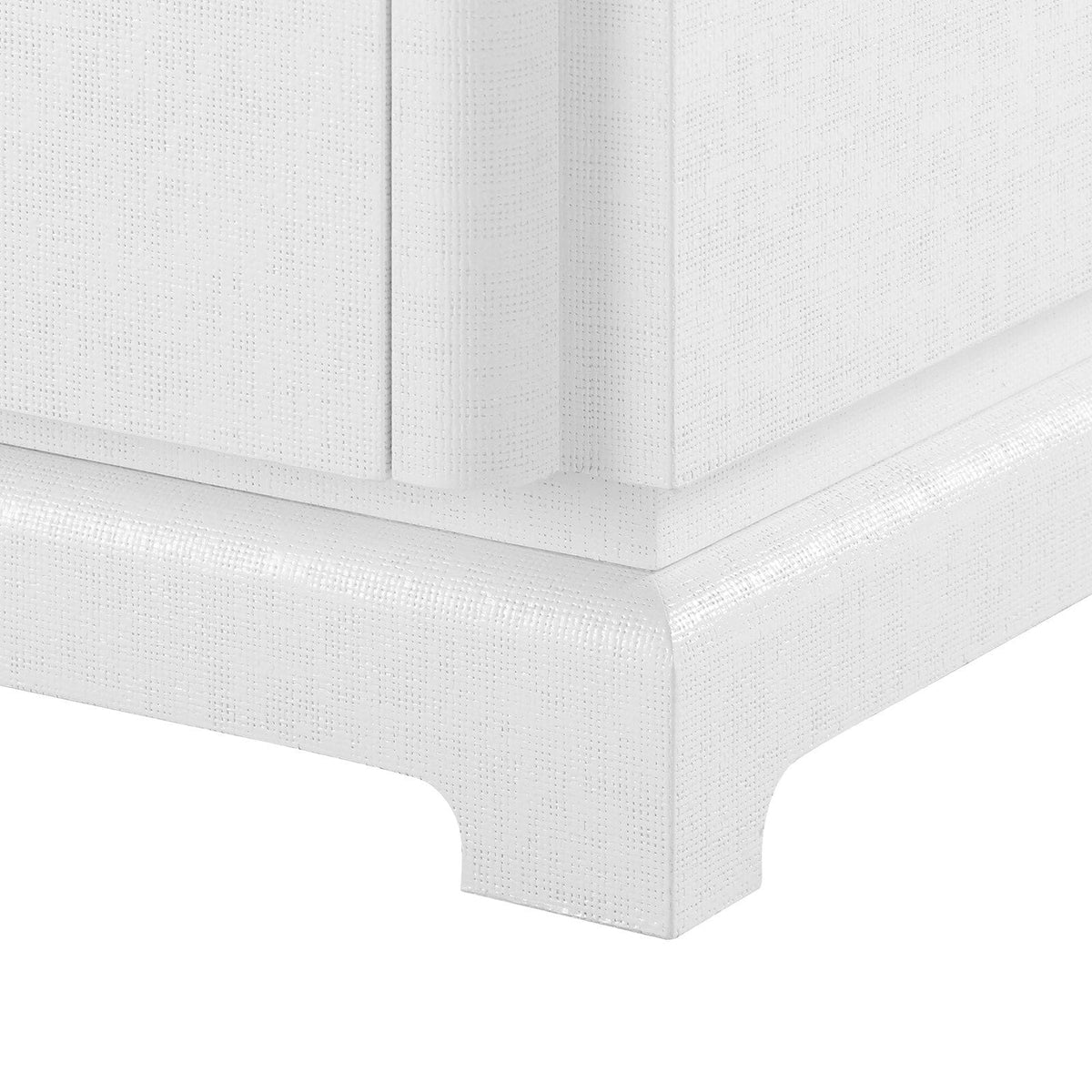 PAVLOS 3-DRAWER SIDE TABLE, CHIFFON WHITE