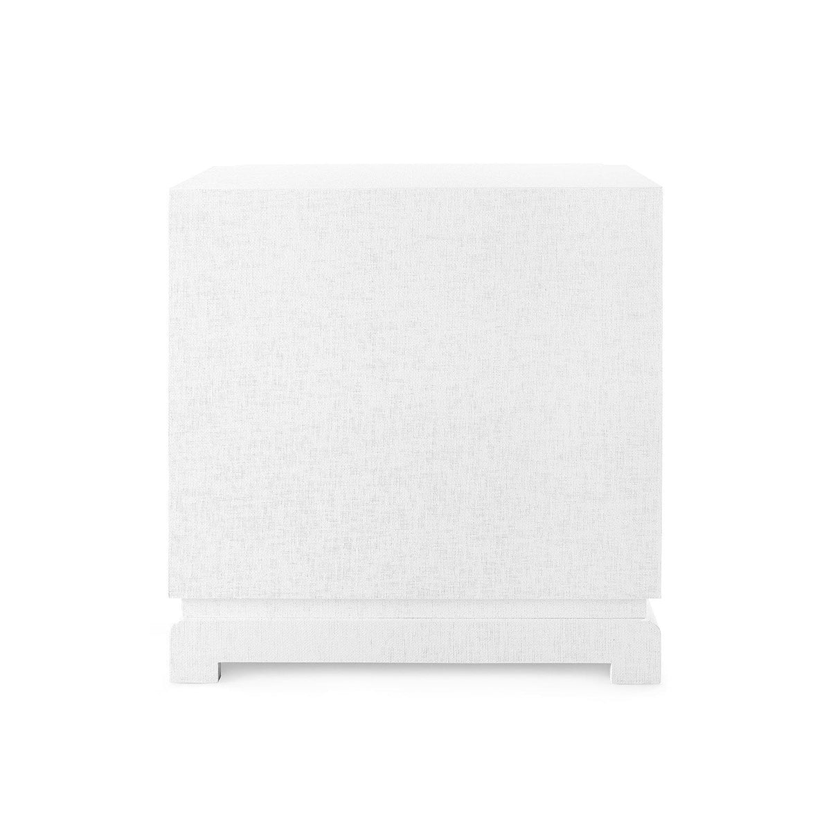 PAVLOS 3-DRAWER SIDE TABLE, CHIFFON WHITE