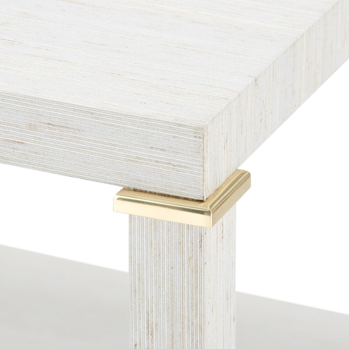 PEDRO 1-DRAWER SIDE TABLE, SILVER SHIMMER