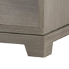 PEPPERDINE 1-DRAWER SIDE TABLE, TAUPE GRAY
