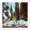 Slim Aarons - Getty Images "Pool at Lake Tahoe," January 1, 1959 - Salisbury & Manus