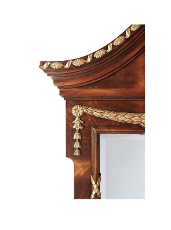 The India Silk Bedroom Mirror