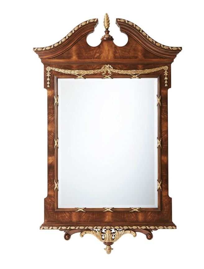 The India Silk Bedroom Mirror