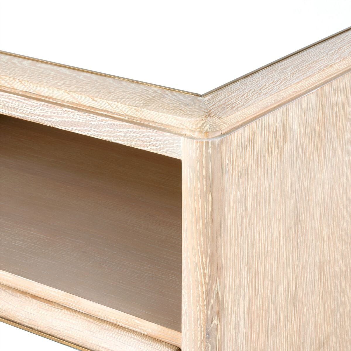 VELAZQUEZ 1-DRAWER SIDE TABLE, SAND