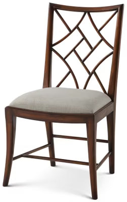 A Delicate Trellis Side Chair