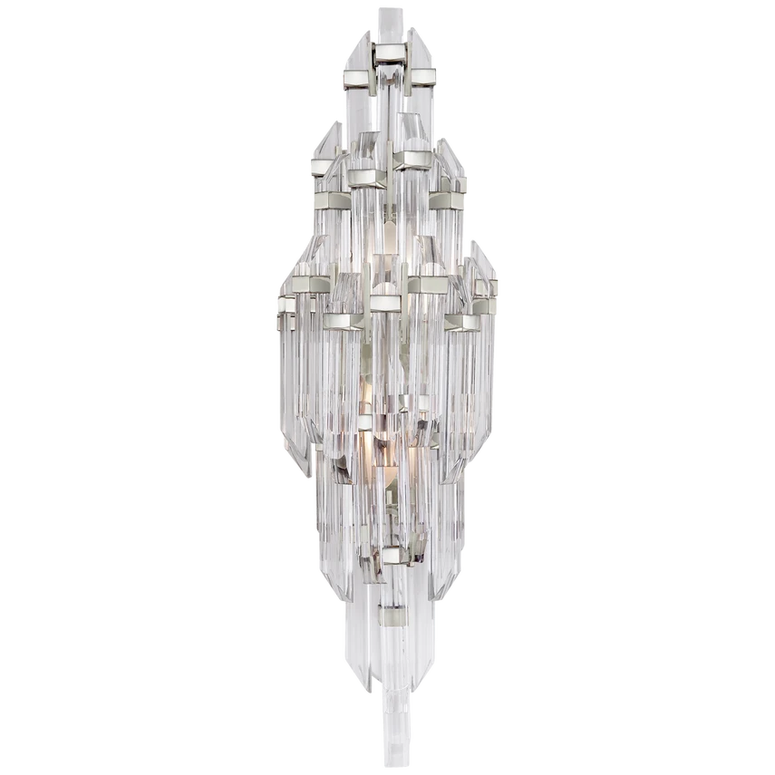 Adele Small Sconce with Clear Acrylic