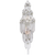 Adele Small Sconce with Clear Acrylic