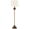 Alberto Large Floor Lamp with Linen Shade