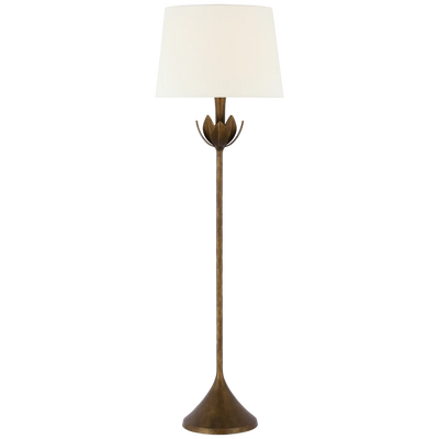 Alberto Large Floor Lamp with Linen Shade