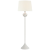 Alberto Large Floor Lamp with Linen Shade