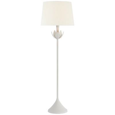 Alberto Large Floor Lamp with Linen Shade
