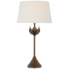Alberto Large Floor Lamp with Linen Shade