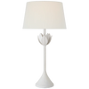 Alberto Large Floor Lamp with Linen Shade