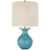 Albie Small Desk Lamp with Cream Linen Shade