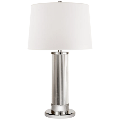 Allen Table Lamp with White Parchment Shade