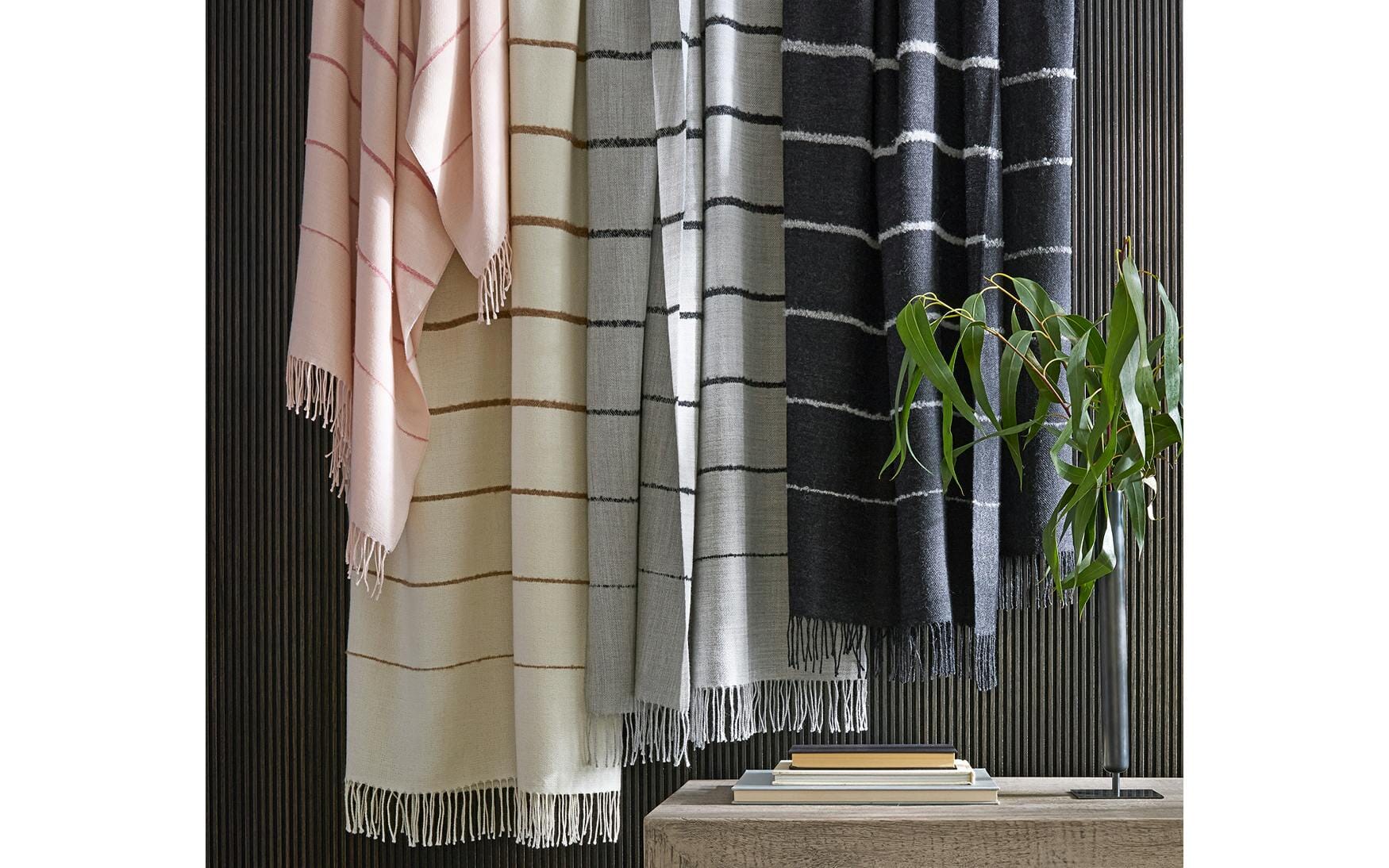 Amelia Stripe Throw