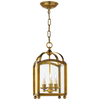Arch Top Mini Lantern in Clear Glass