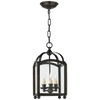 Arch Top Mini Lantern in Clear Glass
