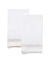 Astor Braid Guest Towels - set of 2