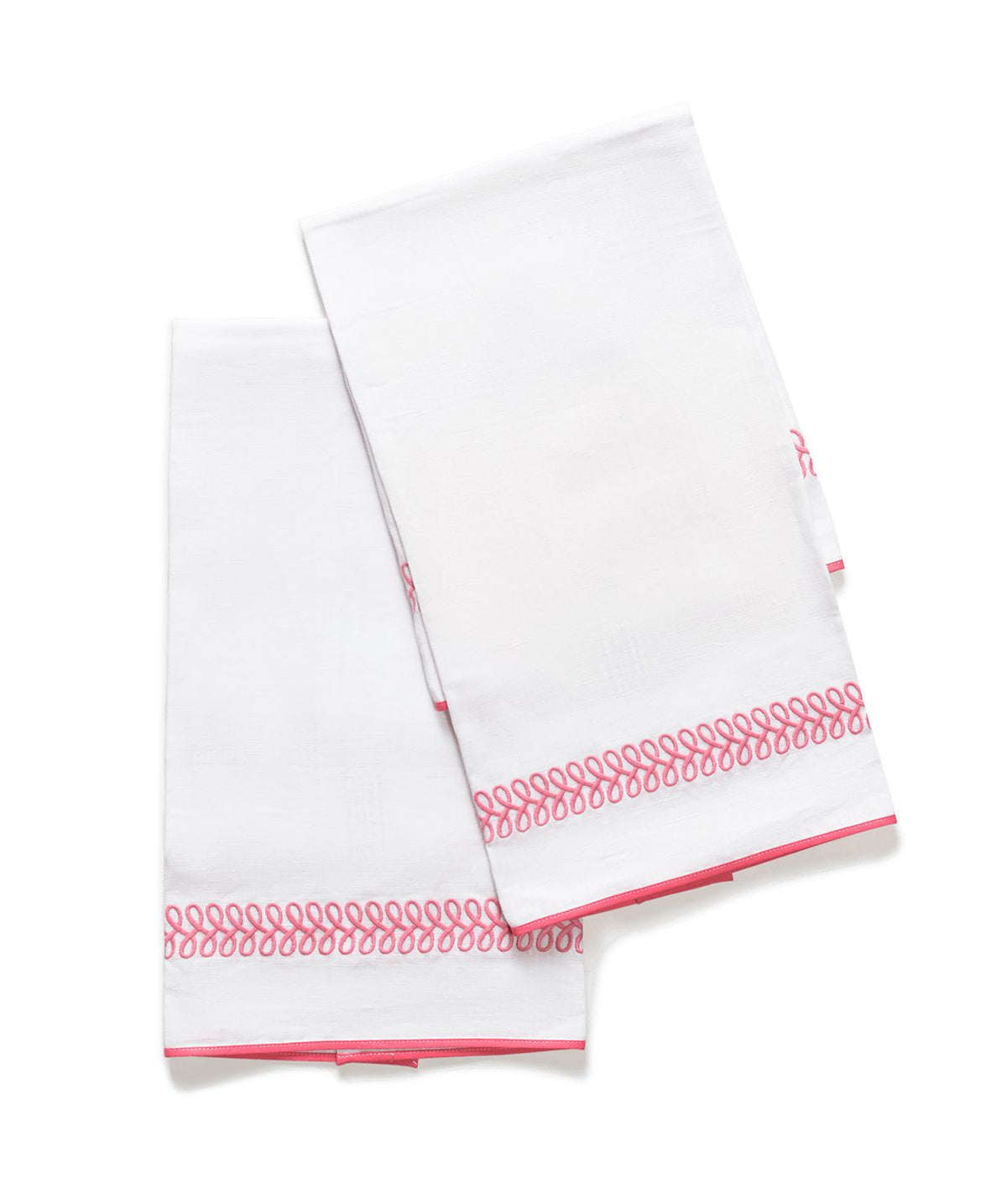 Astor Braid Guest Towels - set of 2