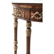 Beauty Of Leaves Accent Console Table