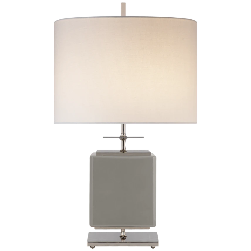 Beekman Small Table Lamp with Linen Shade