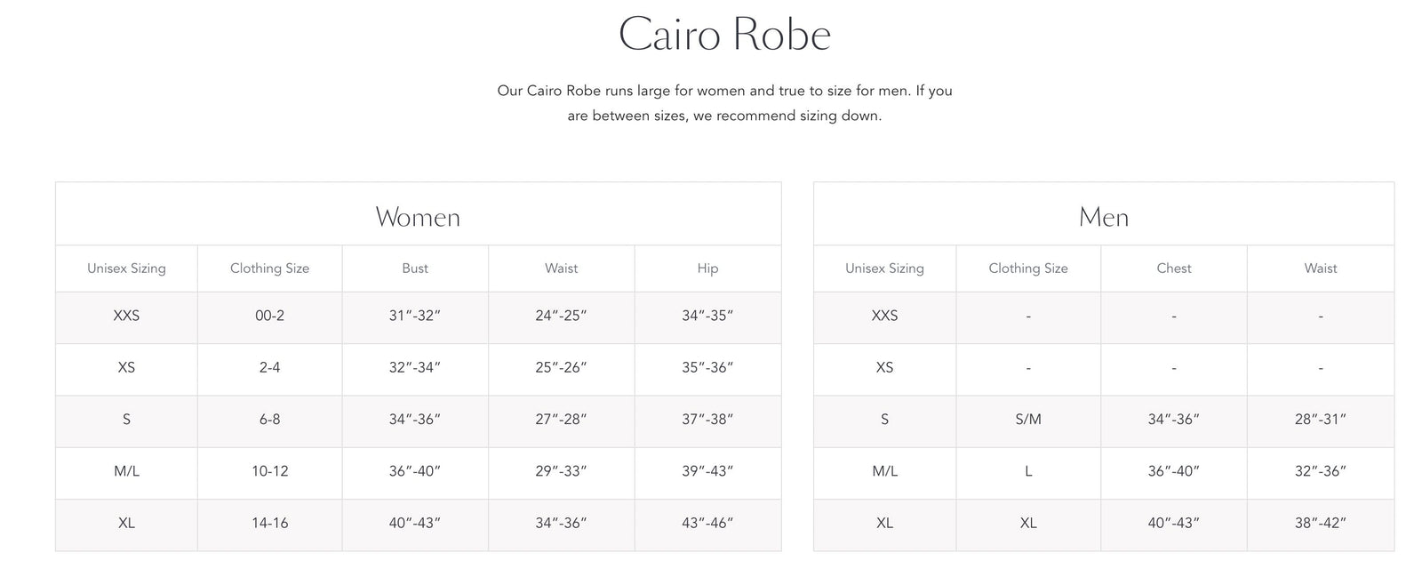 Cairo Robe