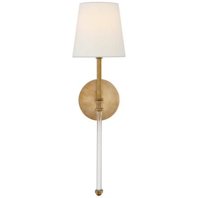 Camille Sconce with Linen Shade