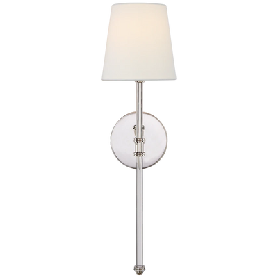 Camille Sconce with Linen Shade