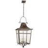 Carrington Large Lantern with Clear Glass
