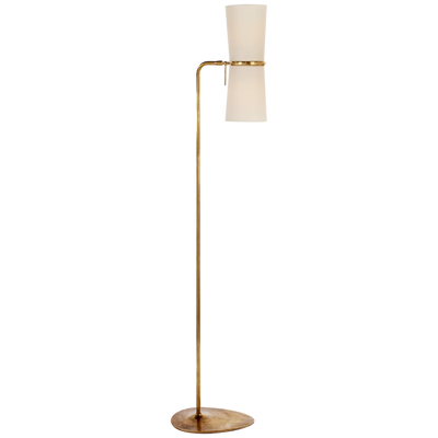 Clarkson Floor Lamp with Linen Shade
