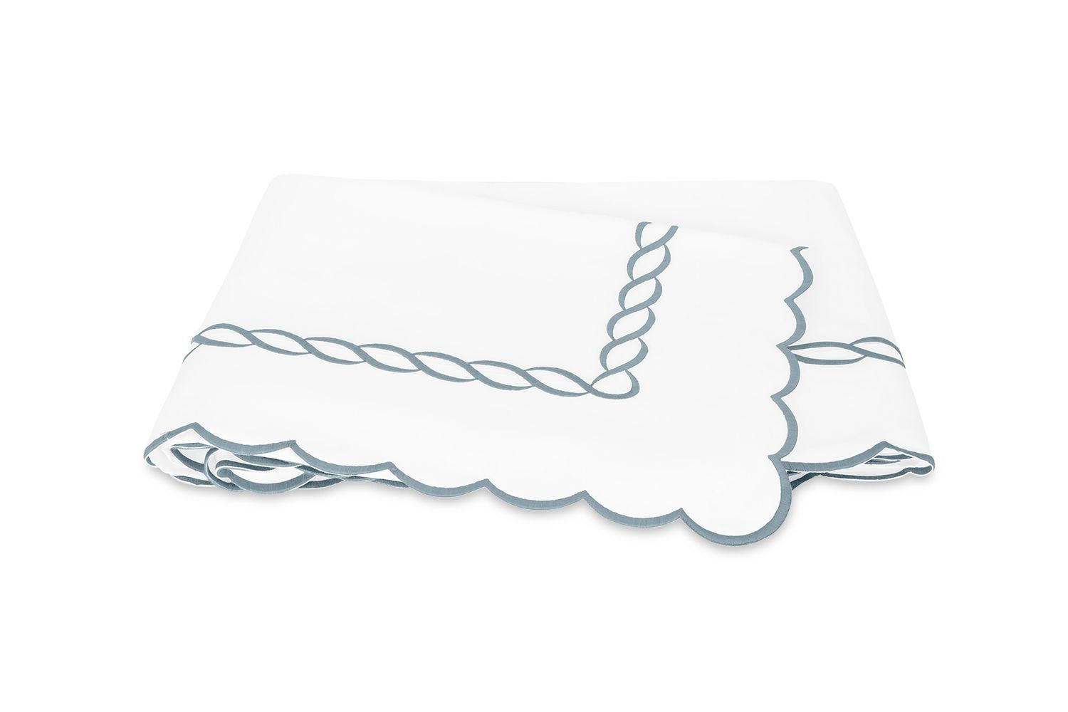 Classic Chain Scallop Duvet Cover