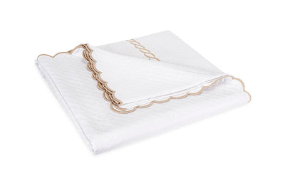 Classic Chain Scallop Matelassé Coverlet