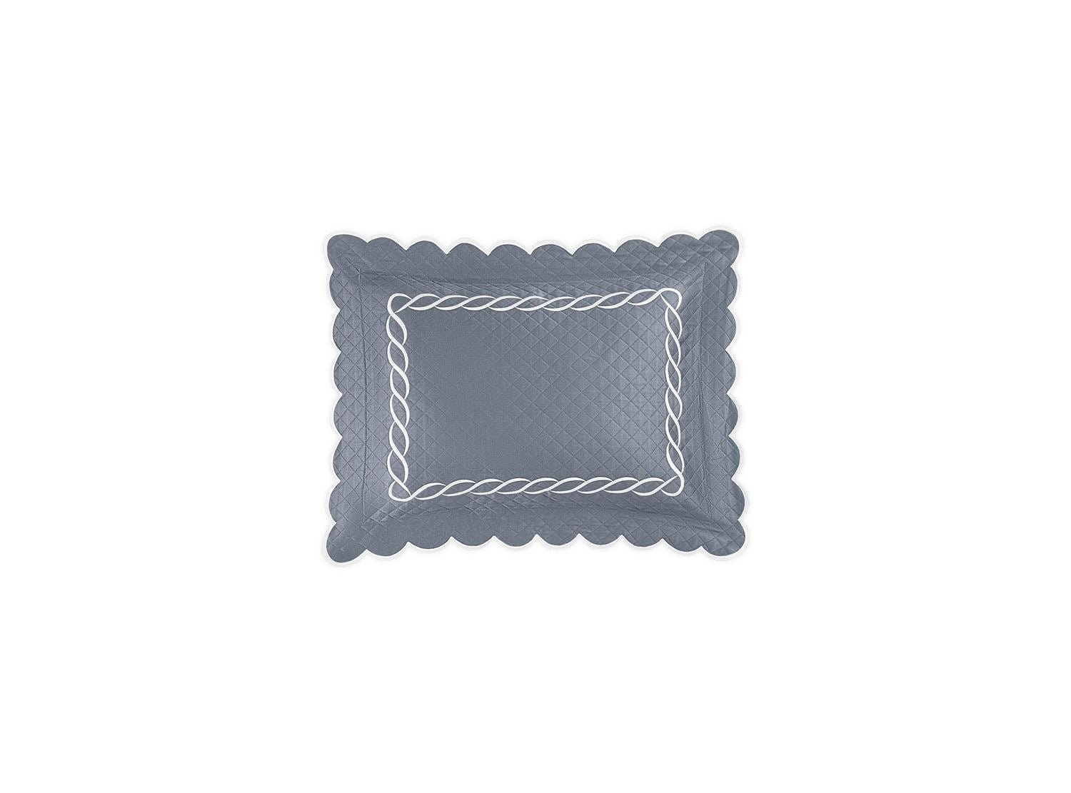 Classic Chain Scallop Matelassé Sham