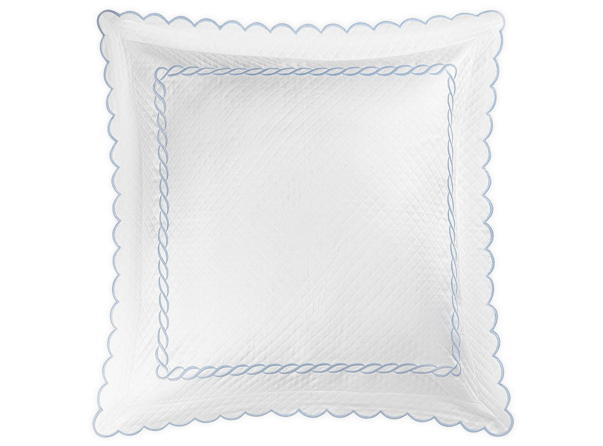 Classic Chain Scallop Matelassé Sham