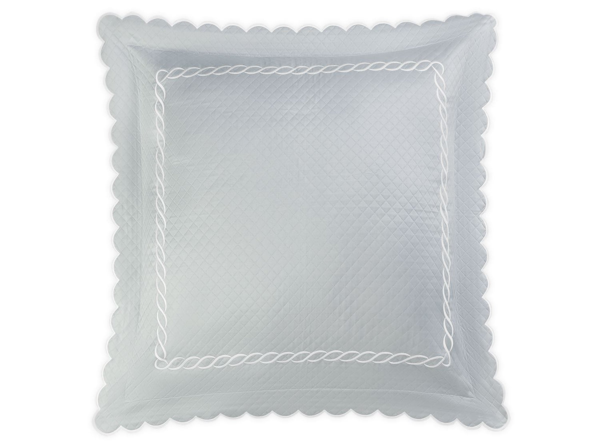 Classic Chain Scallop Matelassé Sham